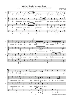 O give thanks unto the Lord for he is gracious