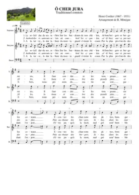 Cher Jura - Arr. Ménéguz (TBB MuseScore)