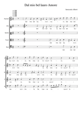 Dal mio bel lauro Amore