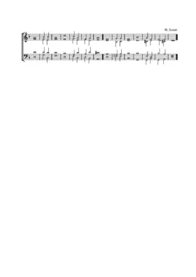 Double chant in D minor