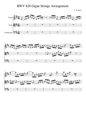 Partita in D major BWV 828