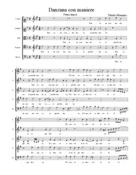 Danzana con maniere