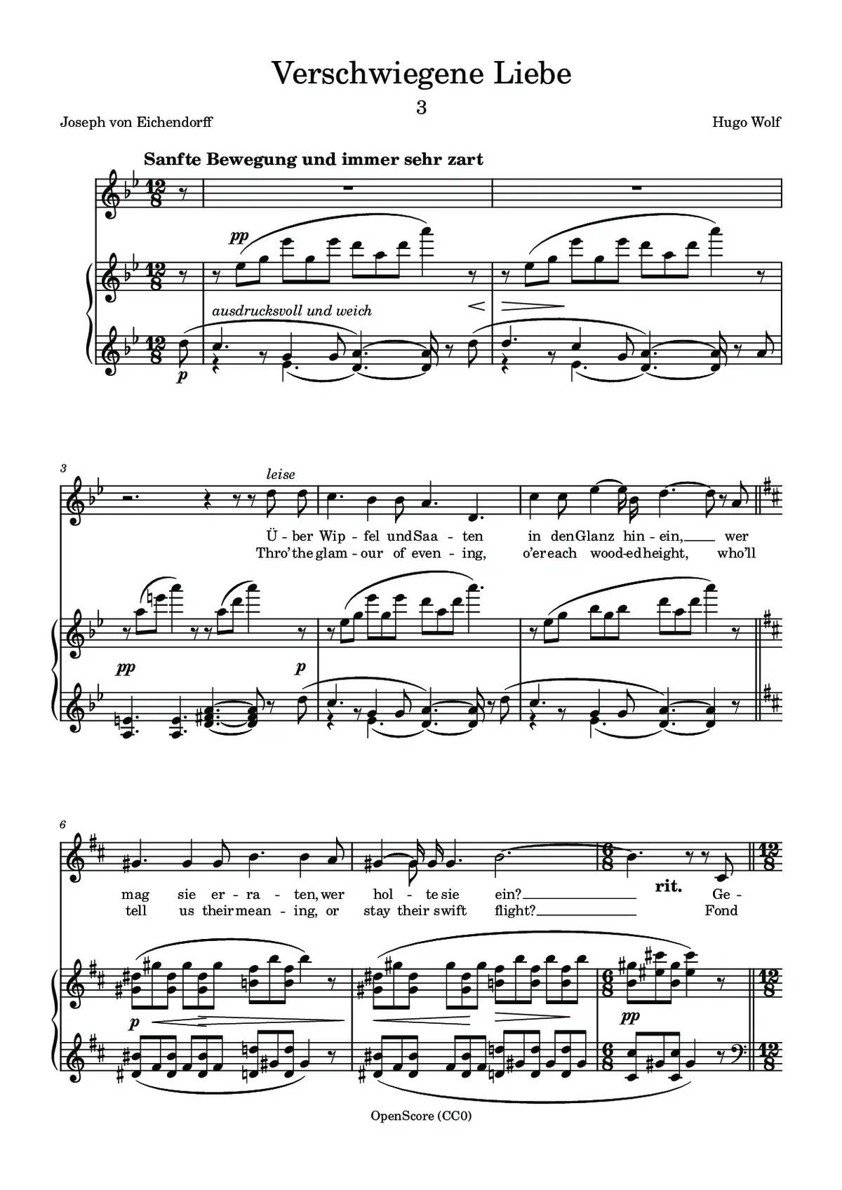 Verschwiegene Liebe - Page 1