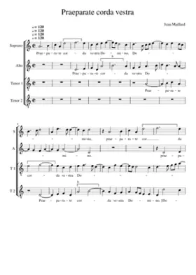 Praeparate corda vestra