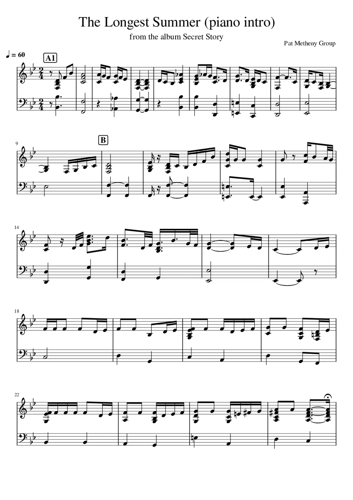 The Longest Summer - Page 1