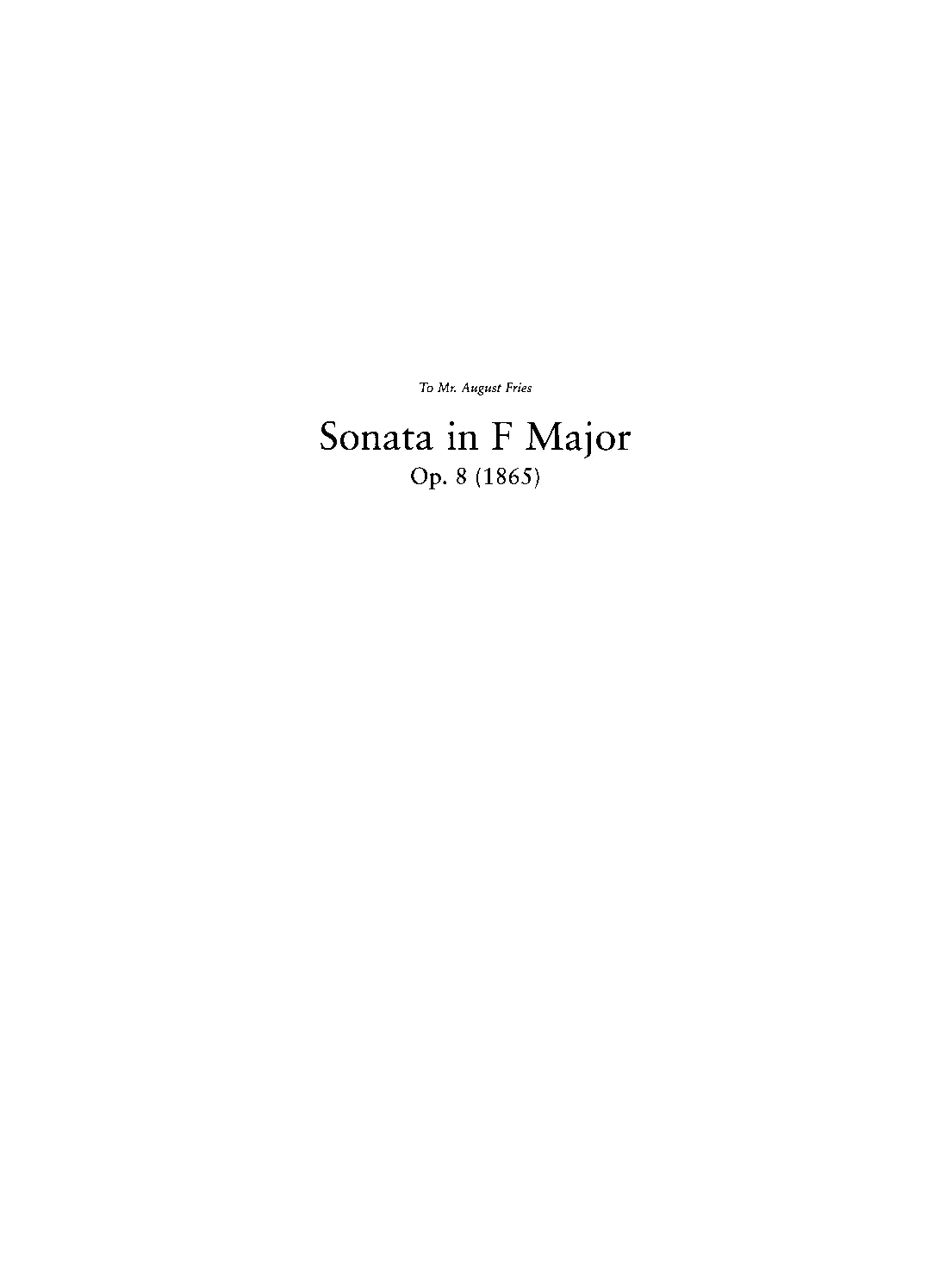 Violin Sonata No.1 - Page 1
