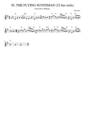 30. THE FLYING SCOTSMAN (32 bar reels)