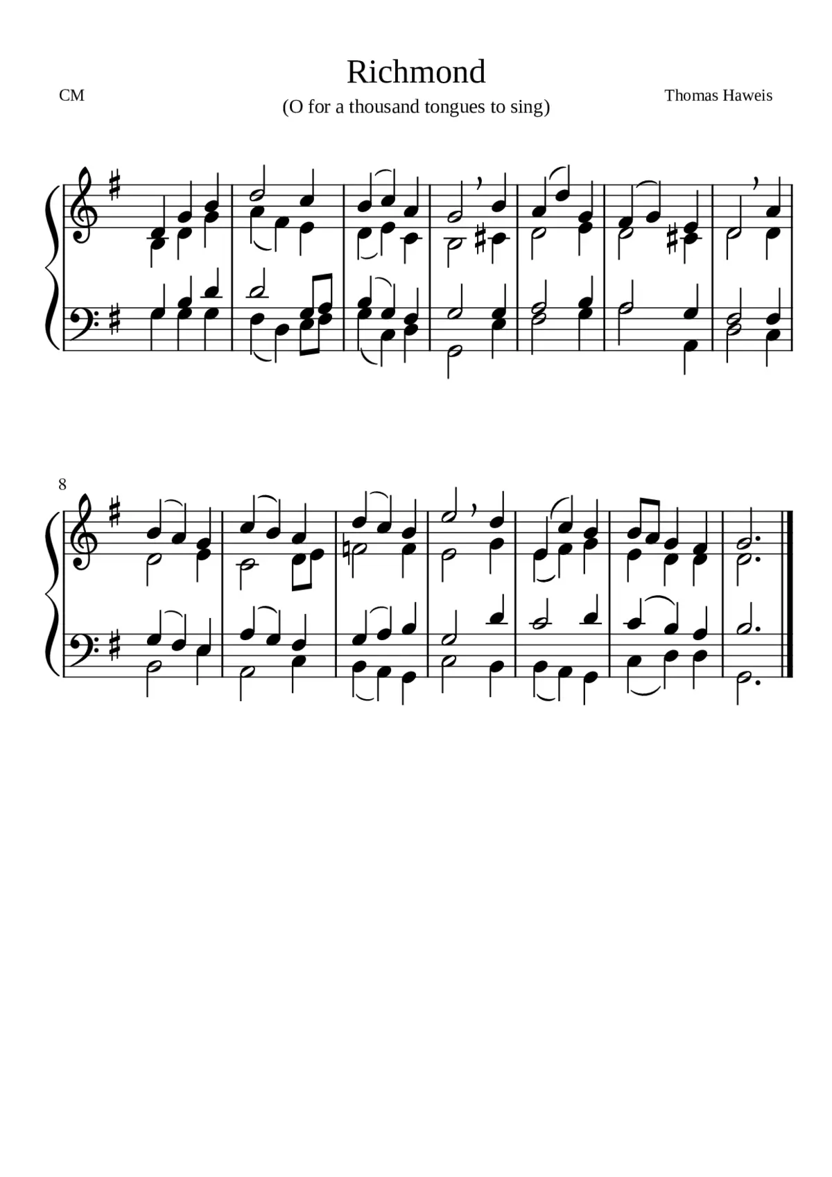 RICHMOND (Haweis) - Page 1