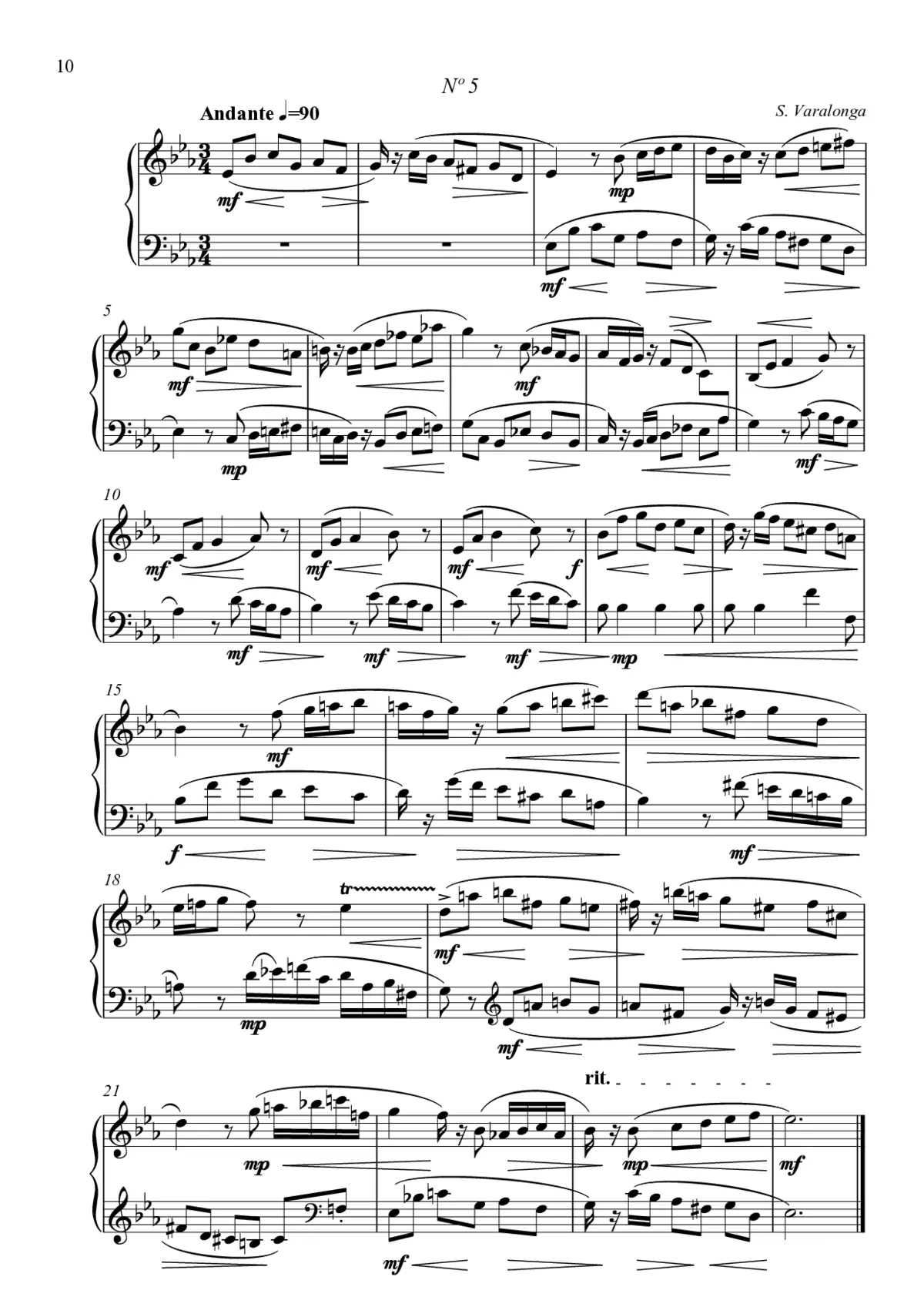 15 Two-Part Inventions - Page 1