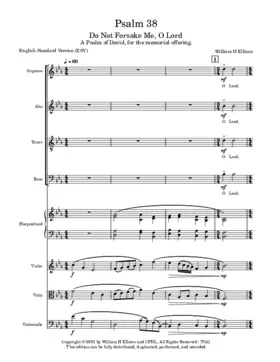 Do Not Forsake Me, O Lord