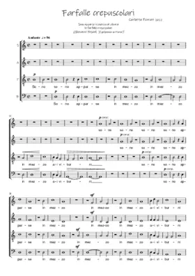 Farfalle crepuscolari