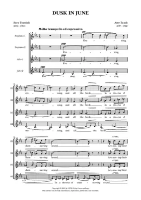 Dusk in June, Op. 82