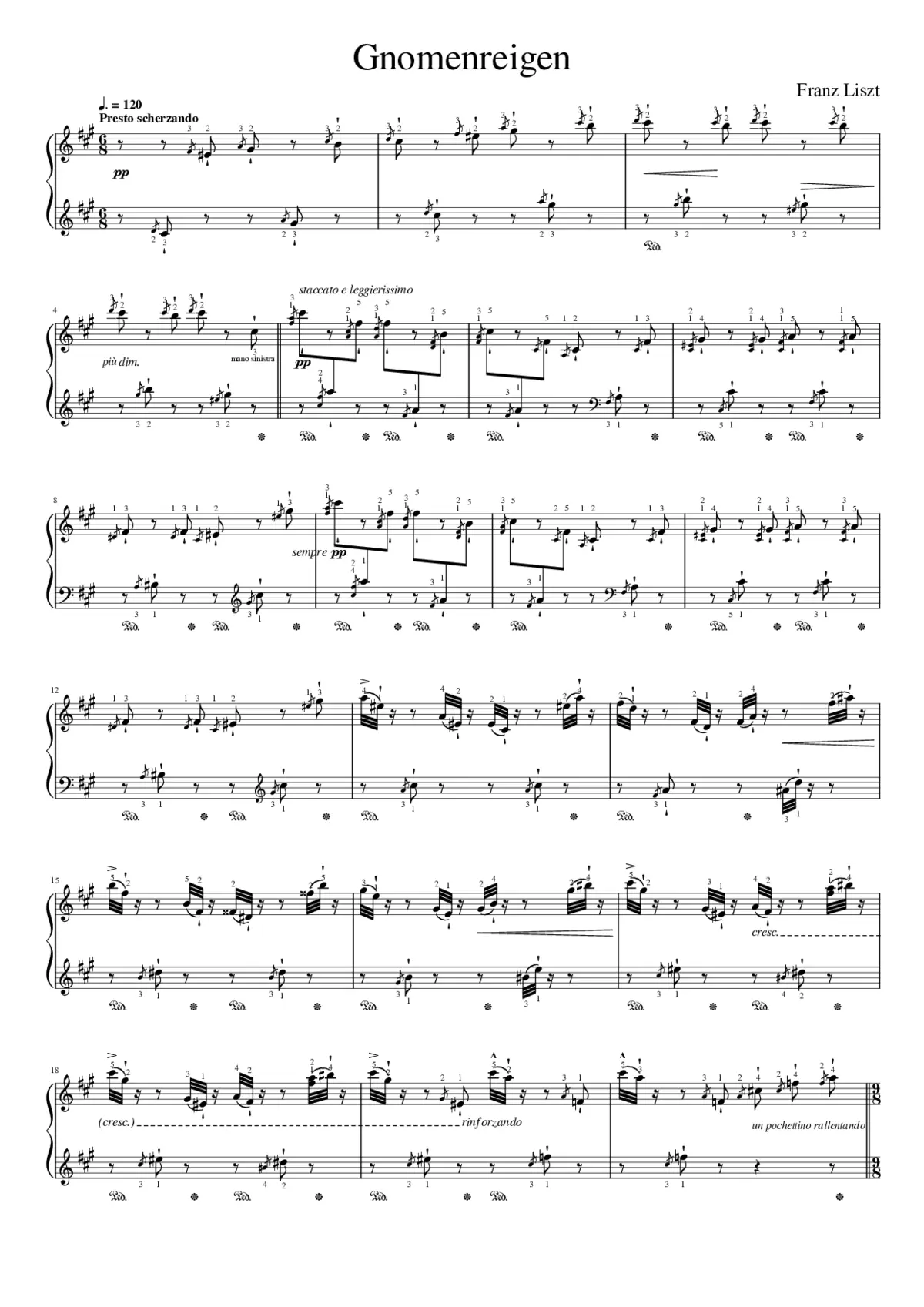 2 Konzertetüden S.145 - Page 1