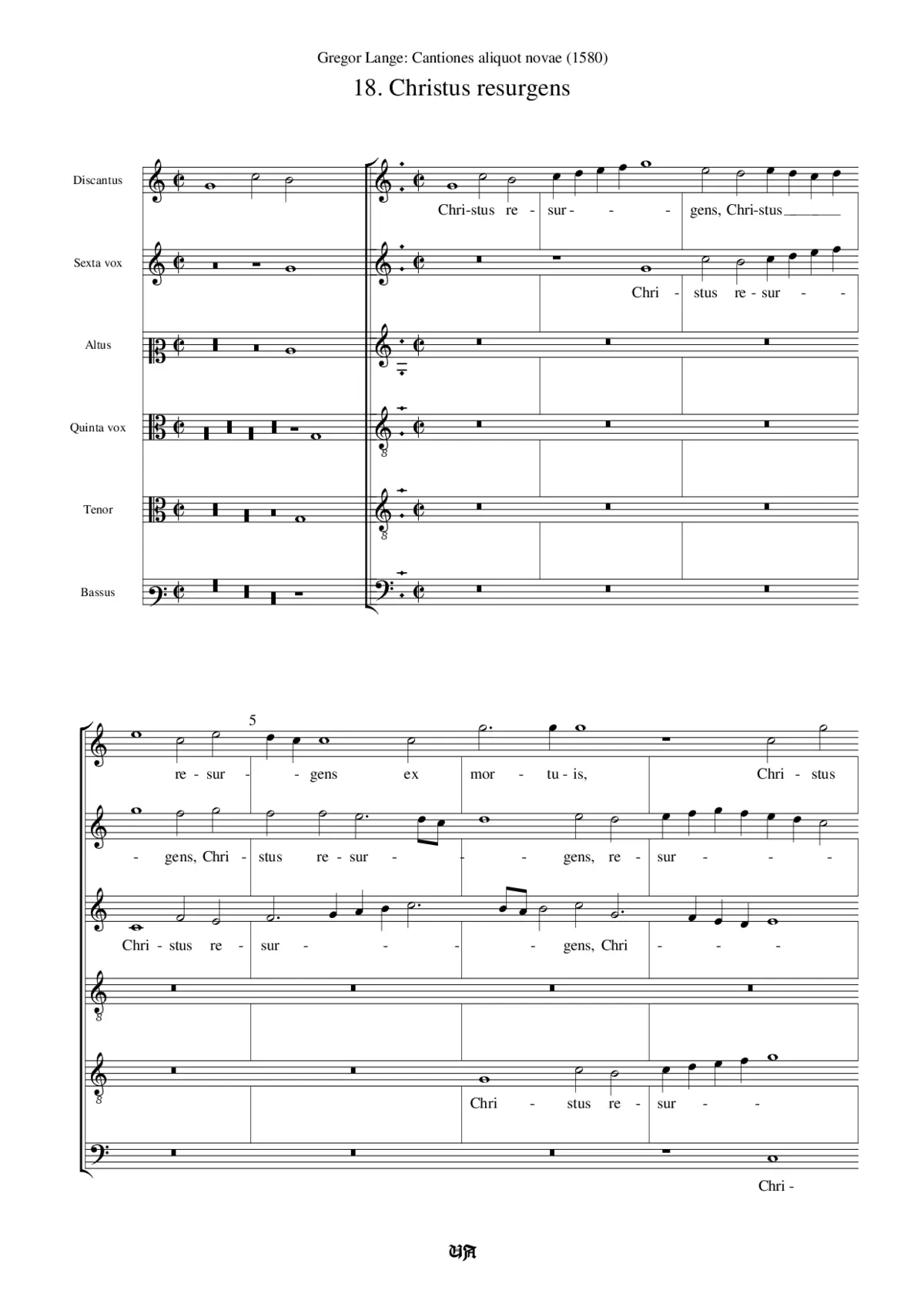 Christus resurgens - Page 1