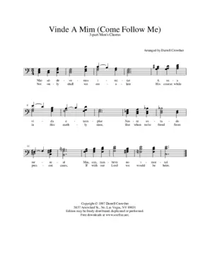 Vinde a Mim (Come, Follow Me)