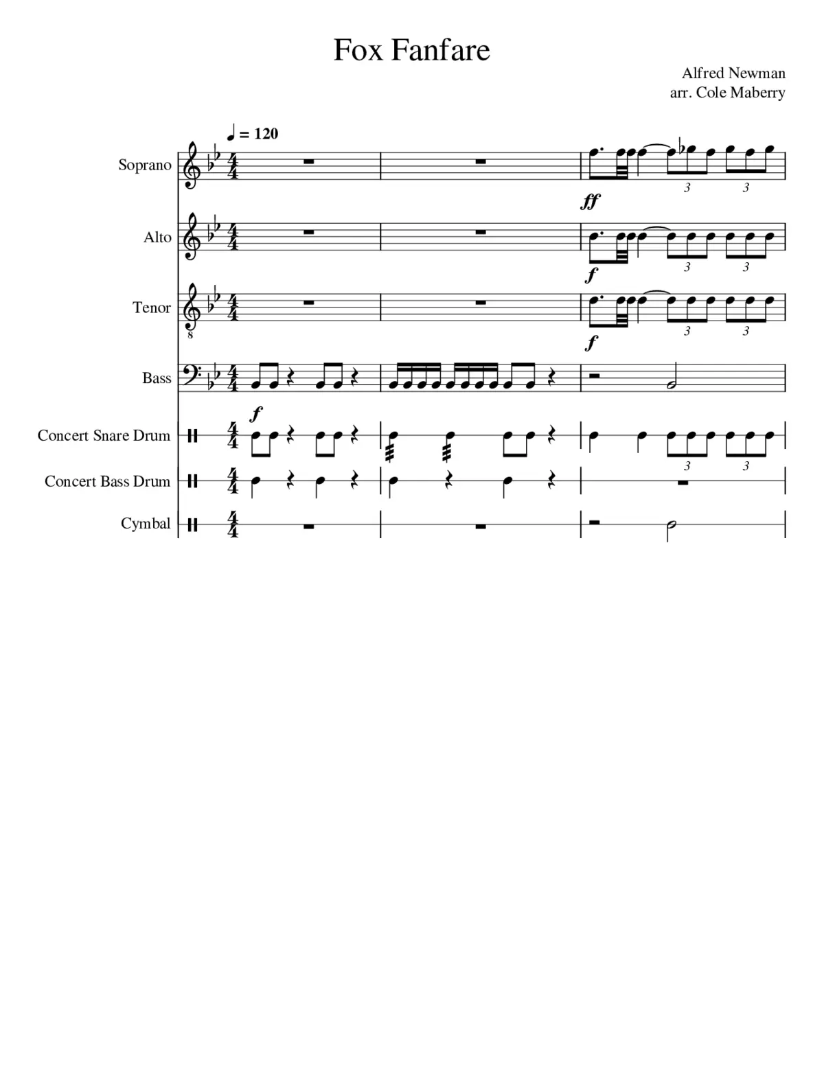 20th century fox fanfare - Page 1