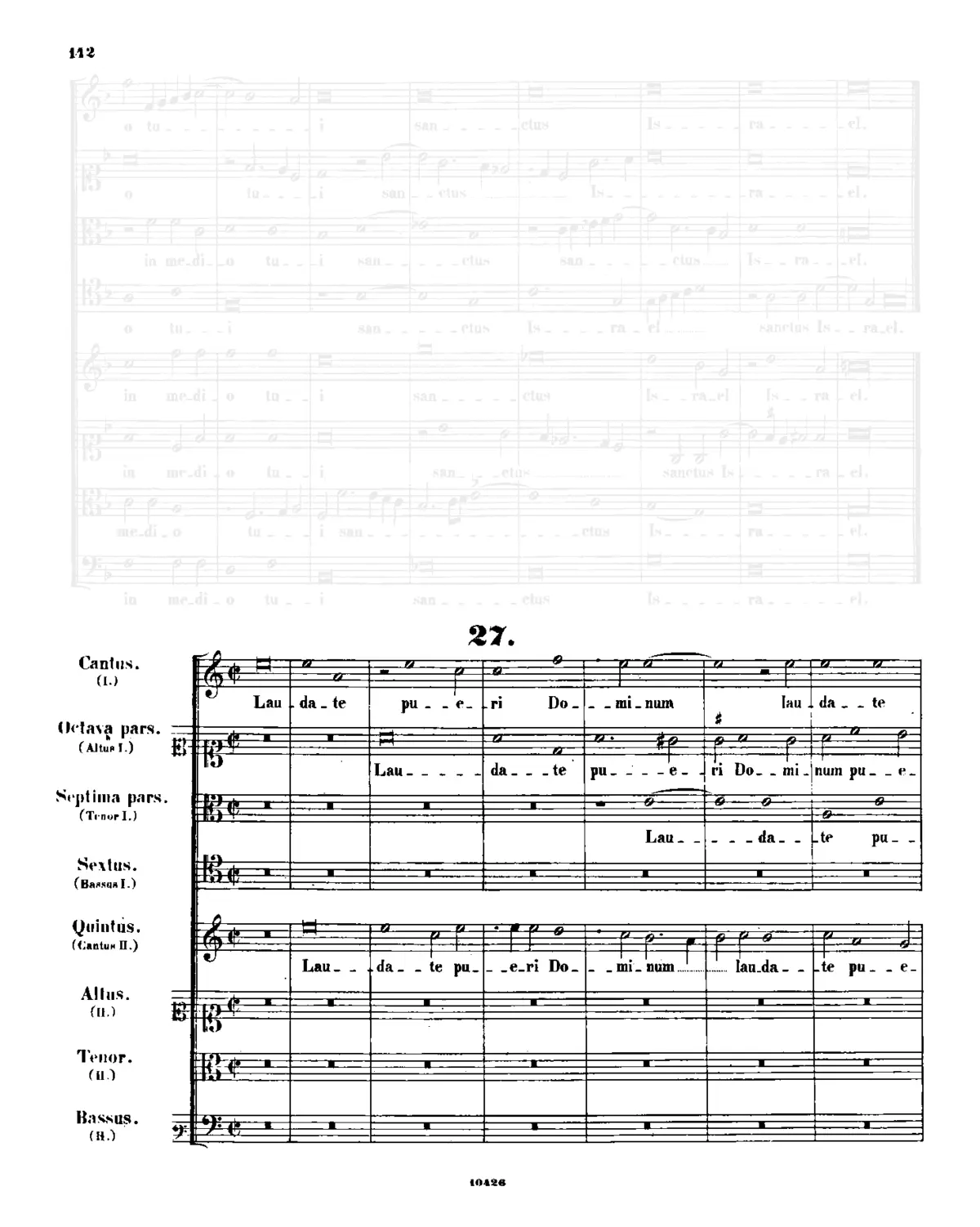 Laudate pueri Dominum - Page 1