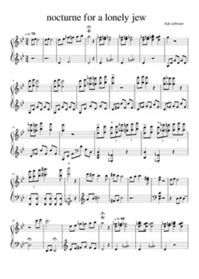 Nocturne for a lonely jew - Adi schwarz