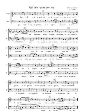 Qui vult venire post me