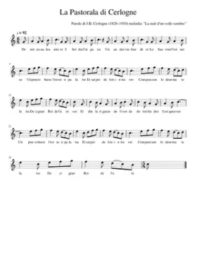 La Pastorala di Cerlogne