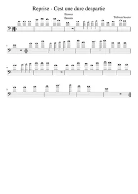Reprise - Cest une dure despartie