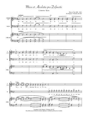 Missa et Absolutio pro Defunctis