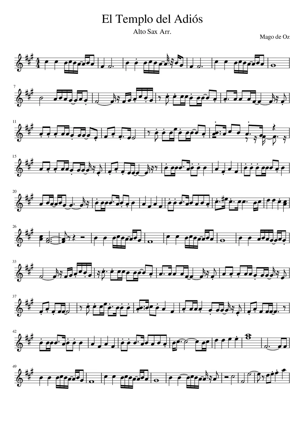 el templo del adios - Page 1