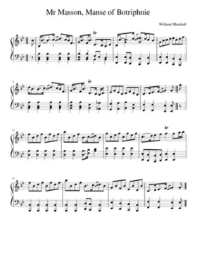 Mr Masson Manse of Botriphnie