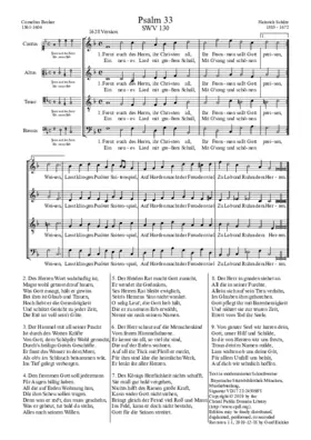 Freut euch des Herrn, ihr Christen all, SWV 130