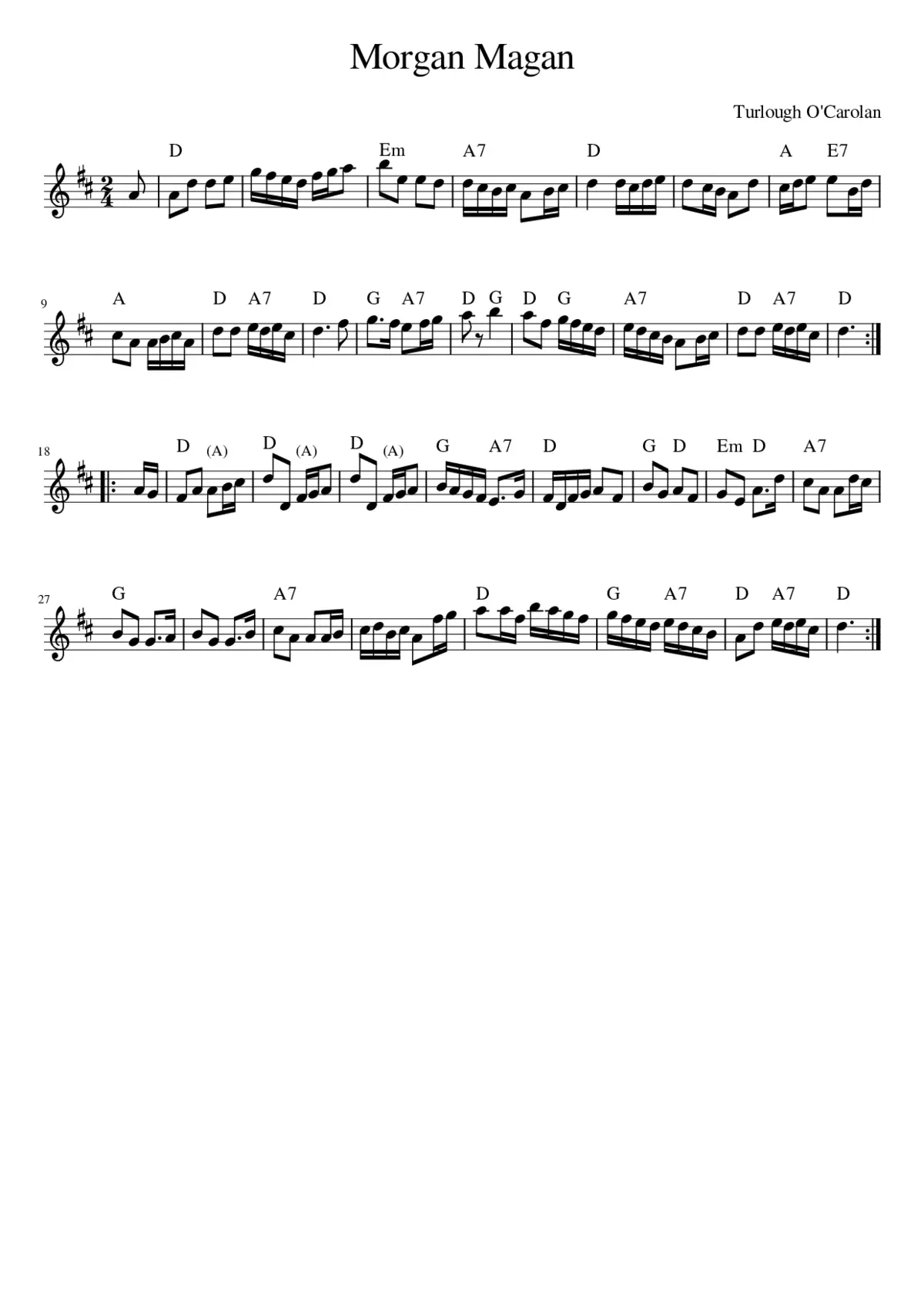 Morgan Magan - Page 1