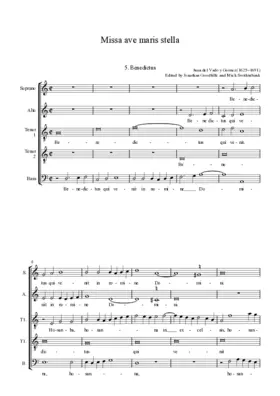 Four settings of the Benedictus
