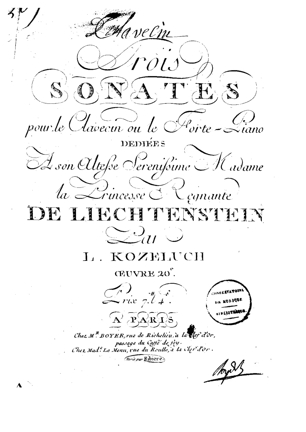 3 Sonatas - Page 1