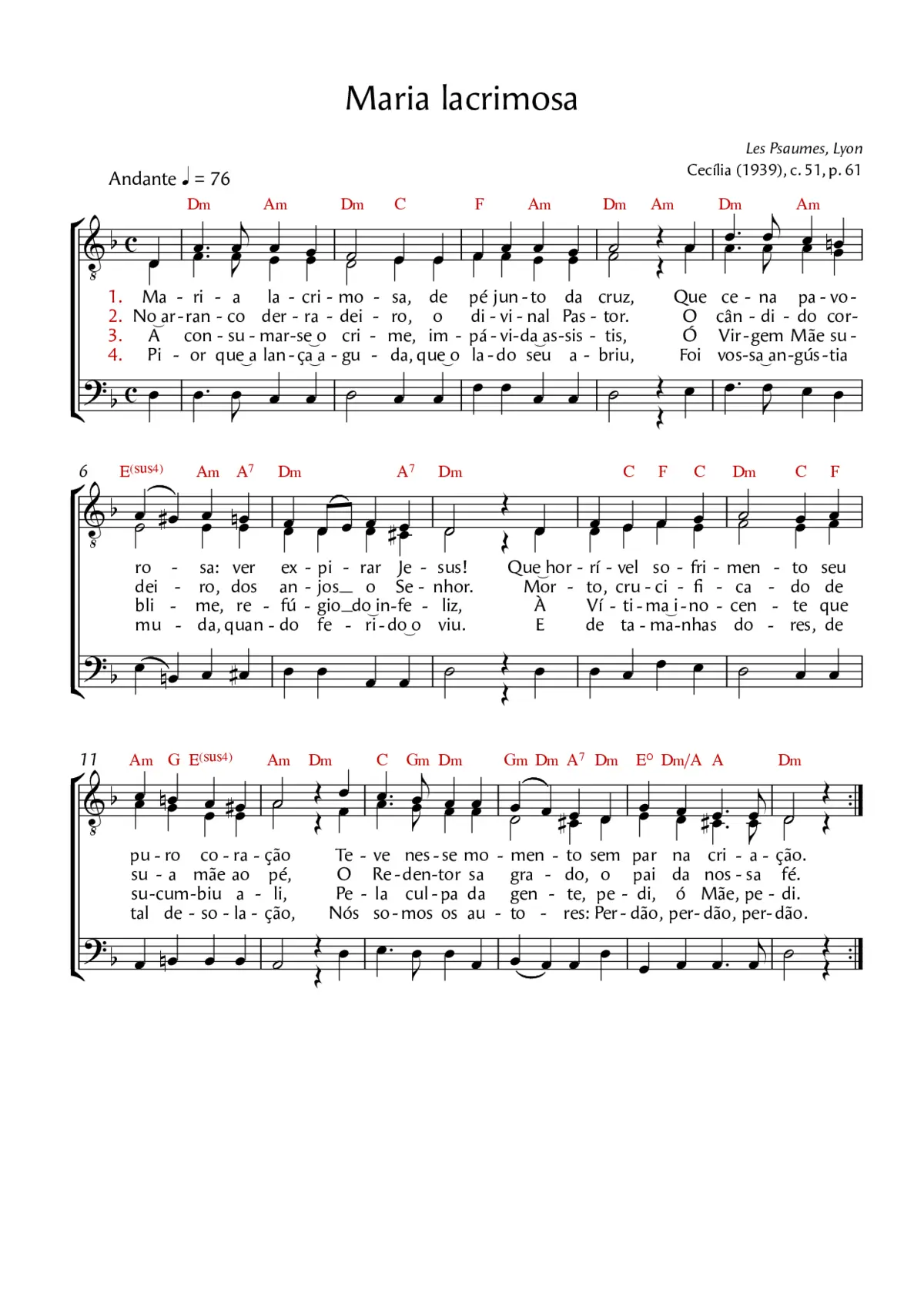 Maria lacrimosa - Page 1