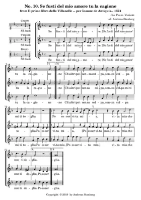 Se fusti del mio amore