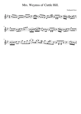 Mrs. Weymss of Cuttle Hill.