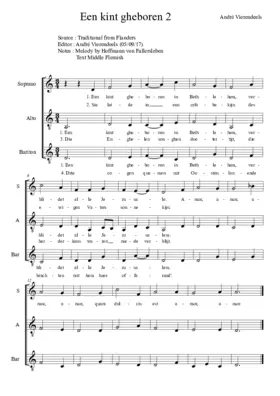 Een kint gheboren II