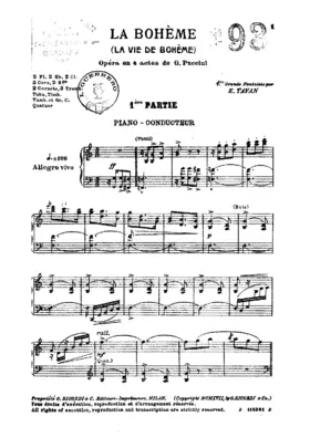 Deux grandes fantaisies sur 'La bohème'