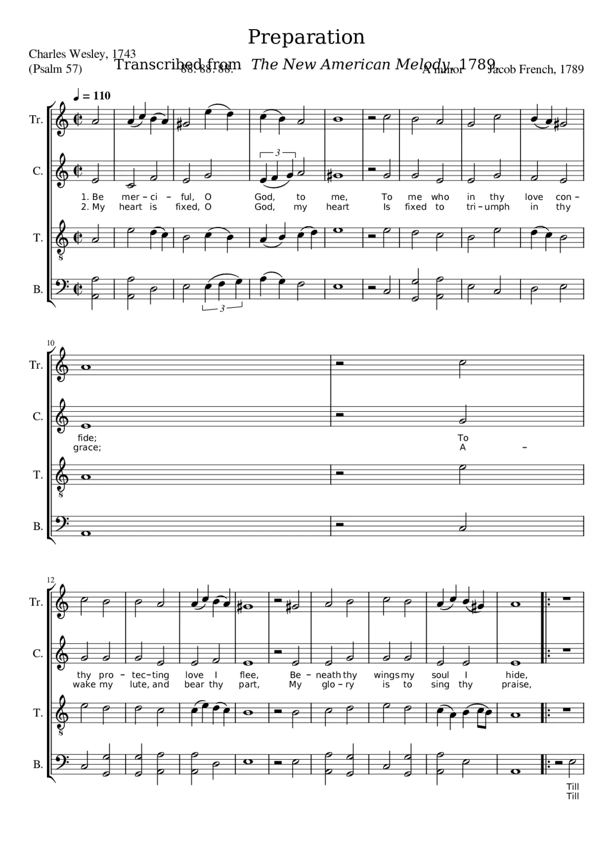 Preparation - Page 1