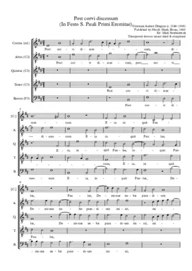 Post corvi discessum