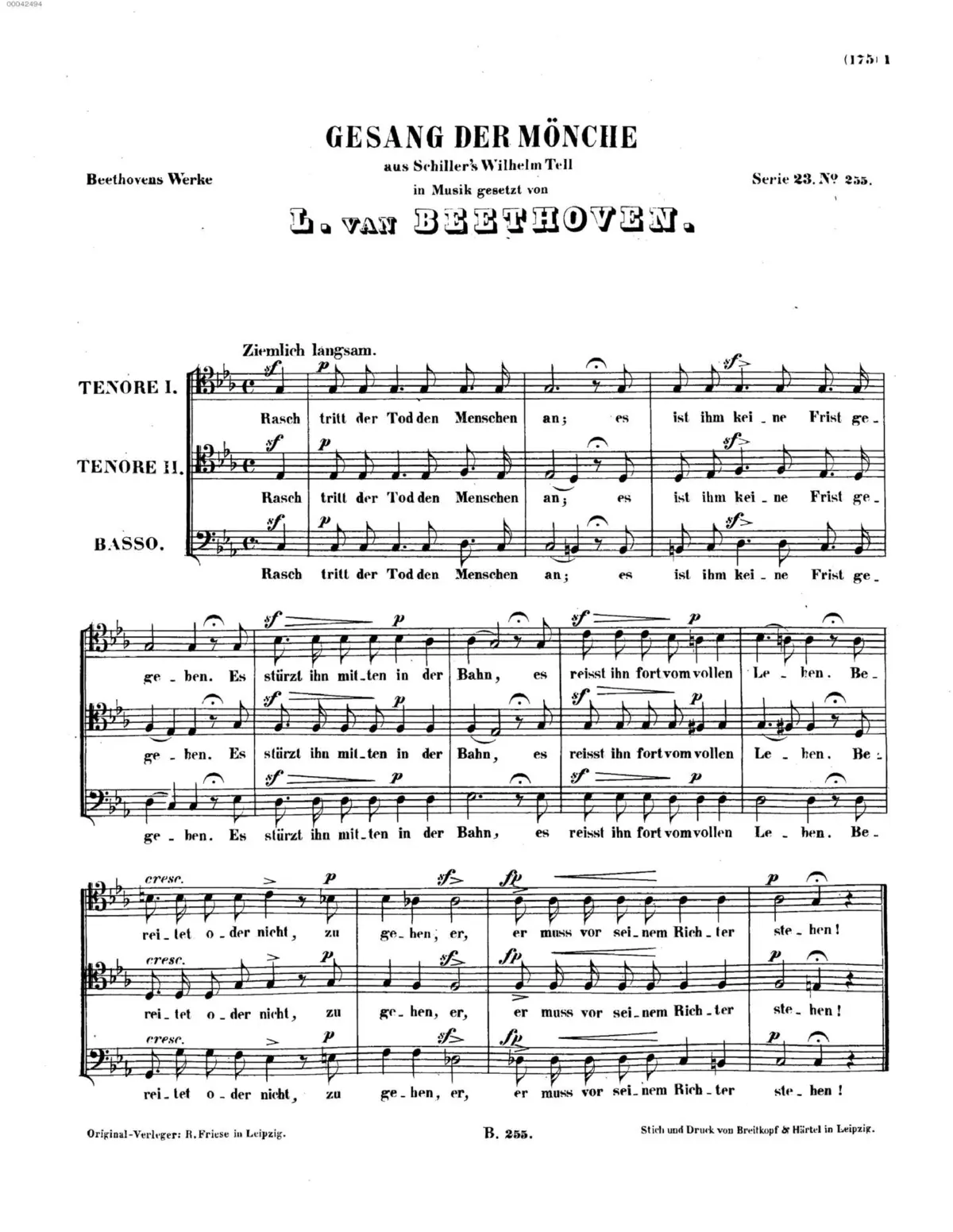 Gesang der Mönche - Page 1