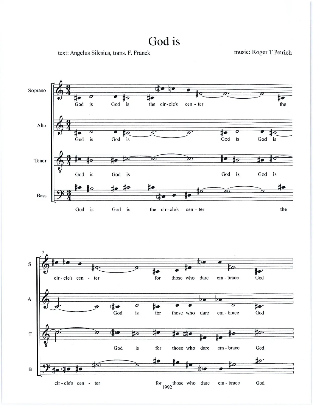 God is - Page 1