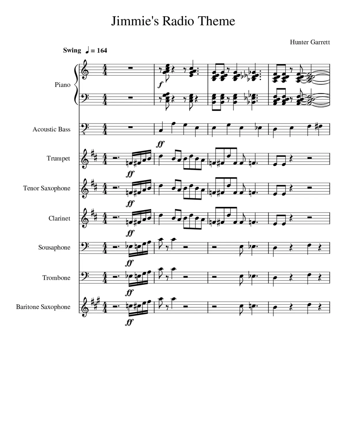 Jimmie's Radio Theme - Page 1