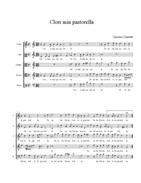 Clori mia pastorella