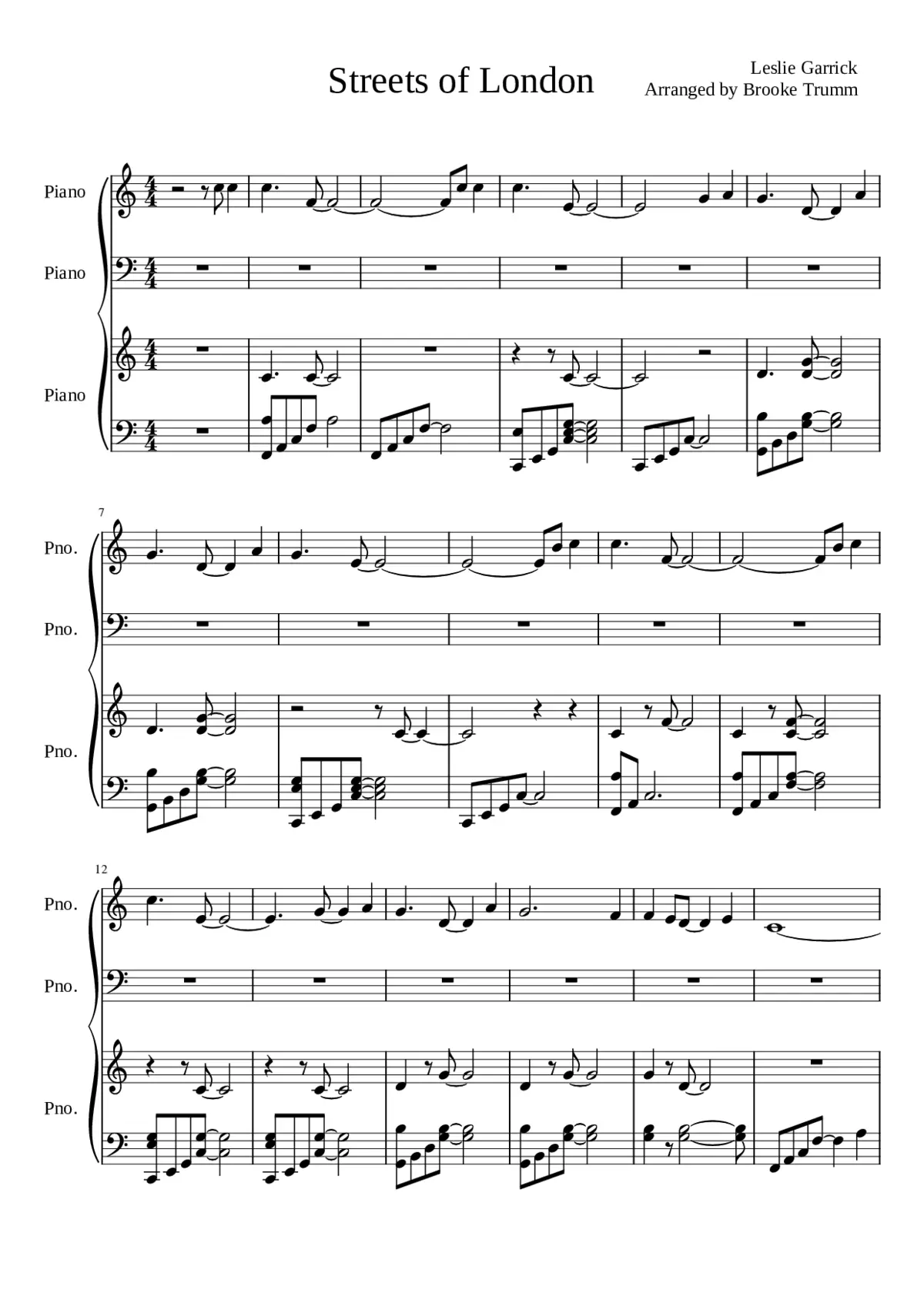 streets of london - Page 1