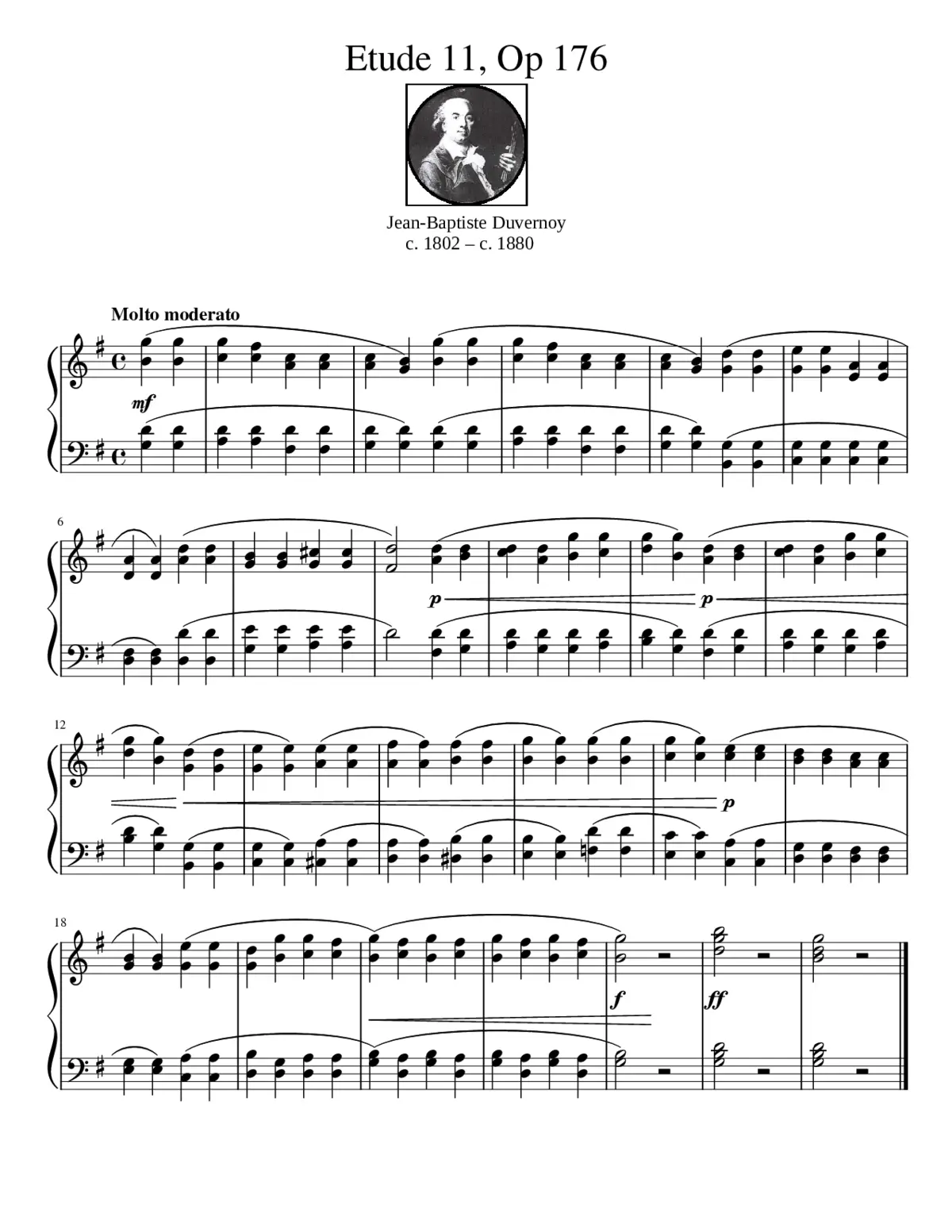 Elementary Studies (op 176) - Page 1