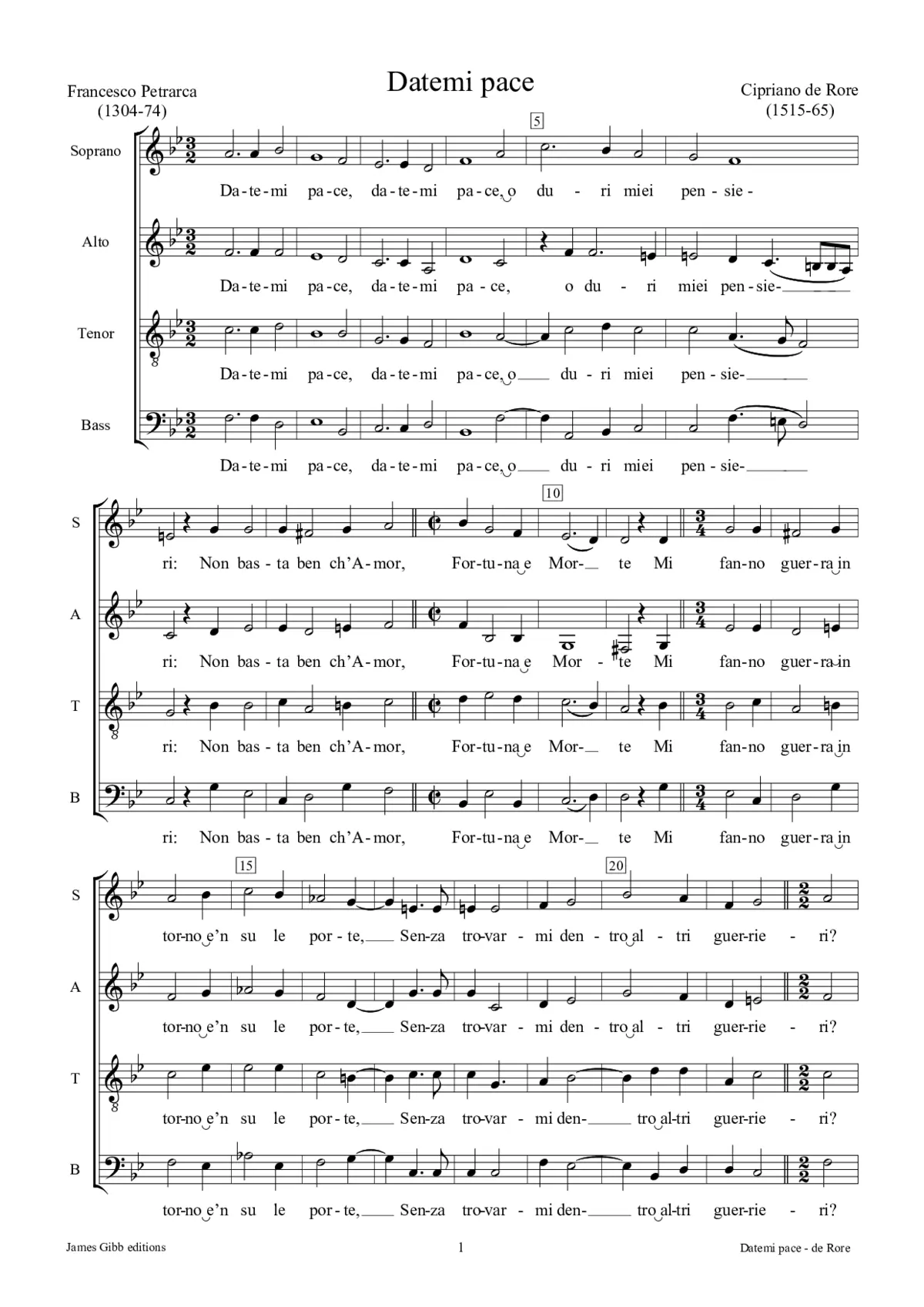 Datemi pace - Page 1