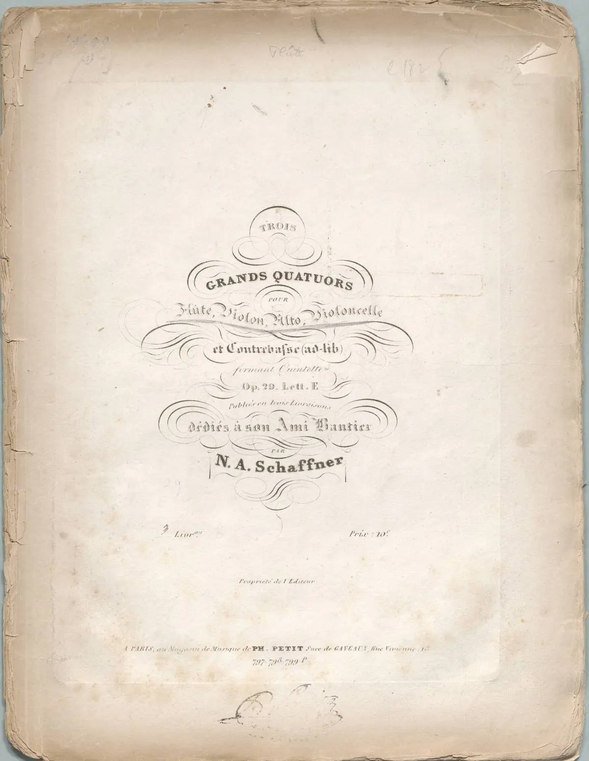 3 Flute Quartets - Page 1