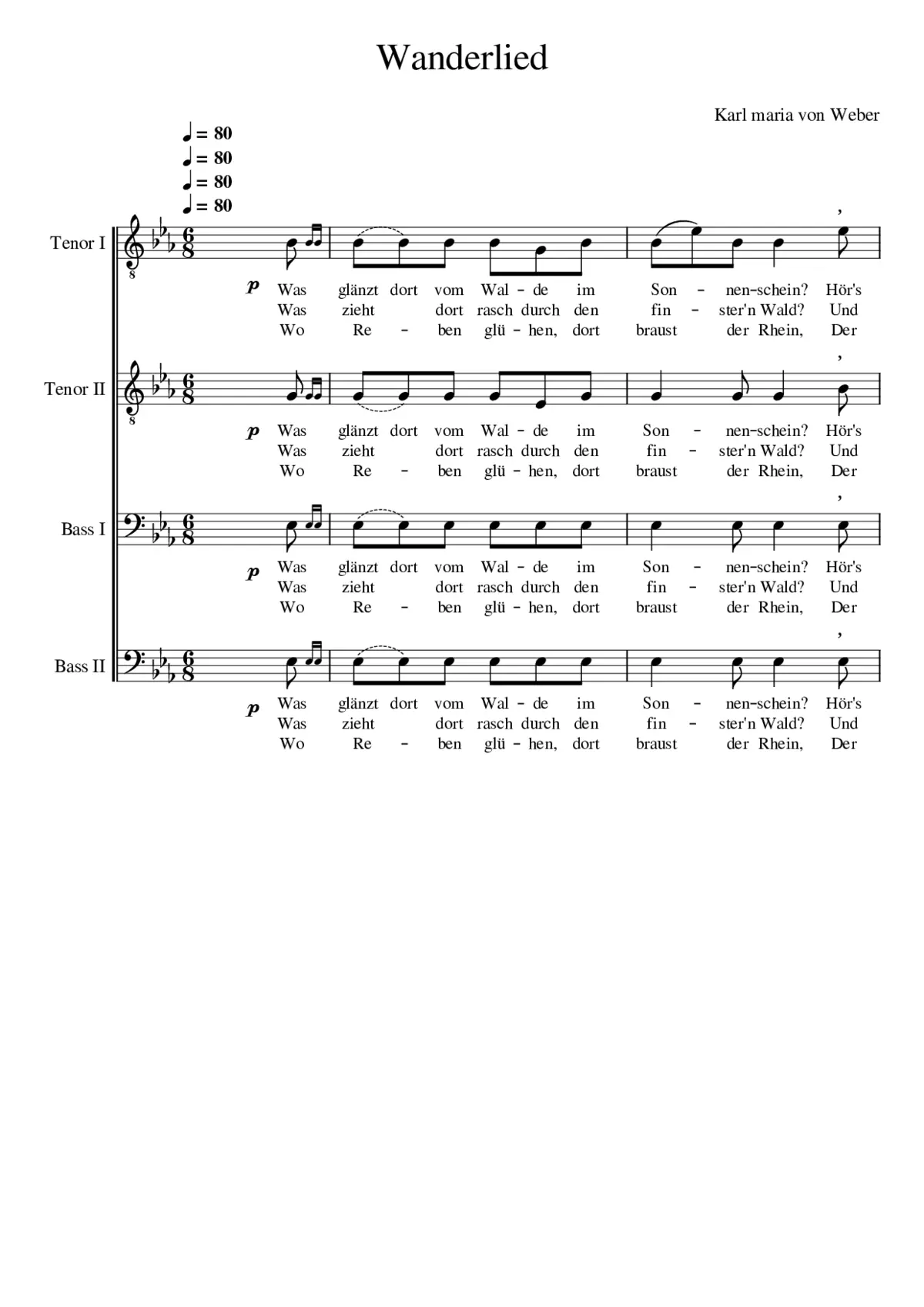 Lützow's wilde Jagd - Page 1