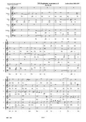 Repleatur os meum a 6