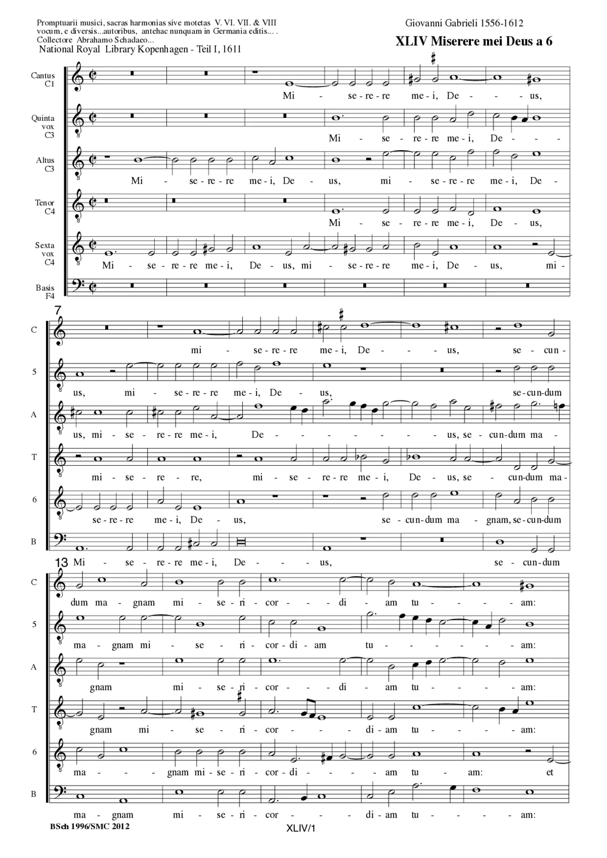 Miserere mei - Page 1